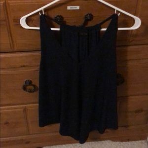 Navy Blue Tank Top